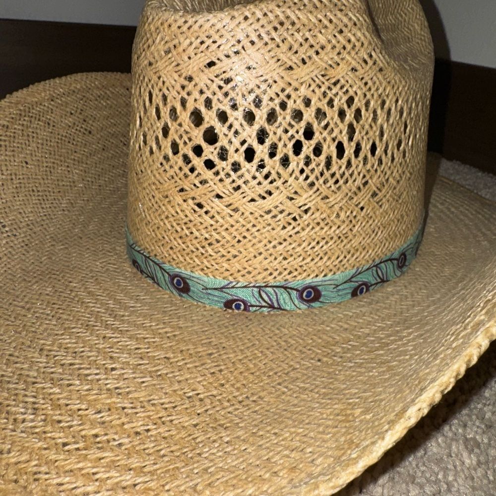 Rodeo King 25 X straw women’s cowboy hat - Picture 4 of 16